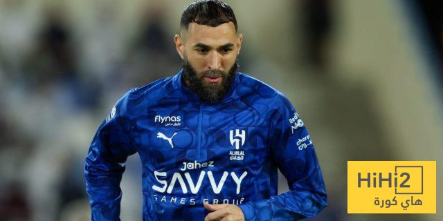 كم عدد إصابات كريم بنزيما مع الهلال؟
