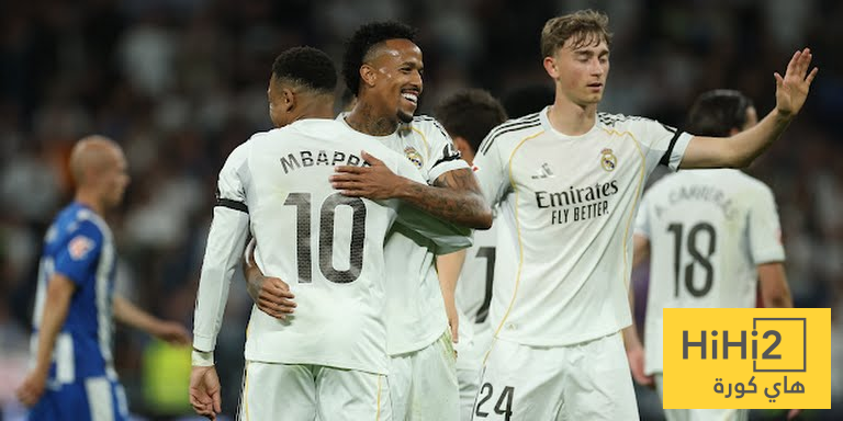 ريال مدريد يتقدم على الافيس في الشوط الاول