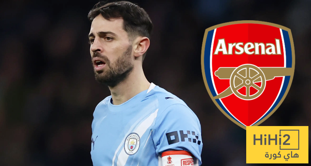 أرسنال يفكر في برناردو سيلفا