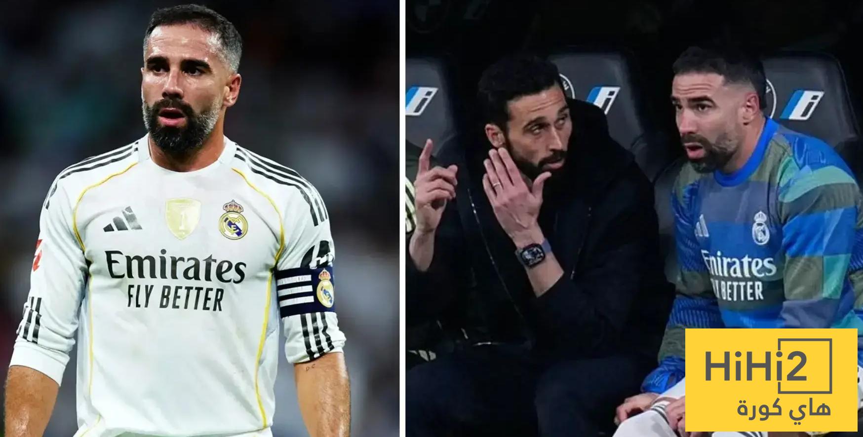 أمر وحيد واضح في حديث اربيلوا عن كارفخال ..!