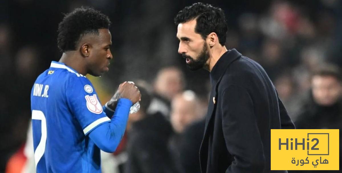 ماذا قال أربيلوا عن فينيسيوس وصافرات الاستهجان واستمراره مع الريال؟