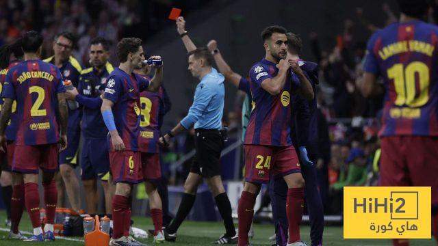 البطاقة الصفراء تهدد ثلاثي برشلونة