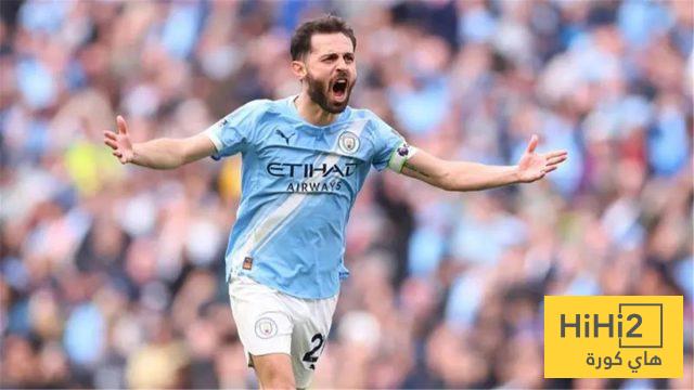 أسطورة .. بيرناردو سيلفا يواصل كسر الأرقام القياسية مع السيتي