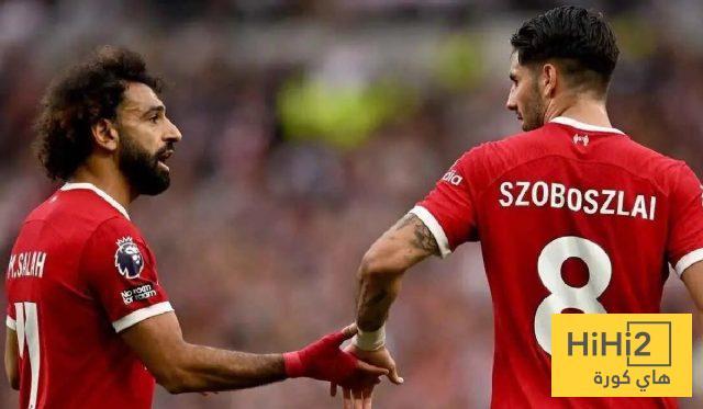سوبوسلاي يتفوق على صلاح ويحصد جائزة لاعب الشهر