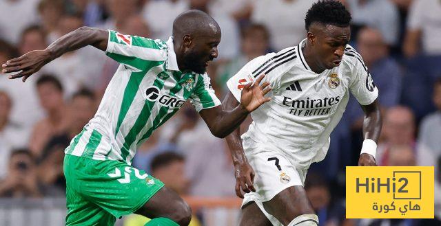 احصائية مقلقة لريال مدريد ضد بيتيس