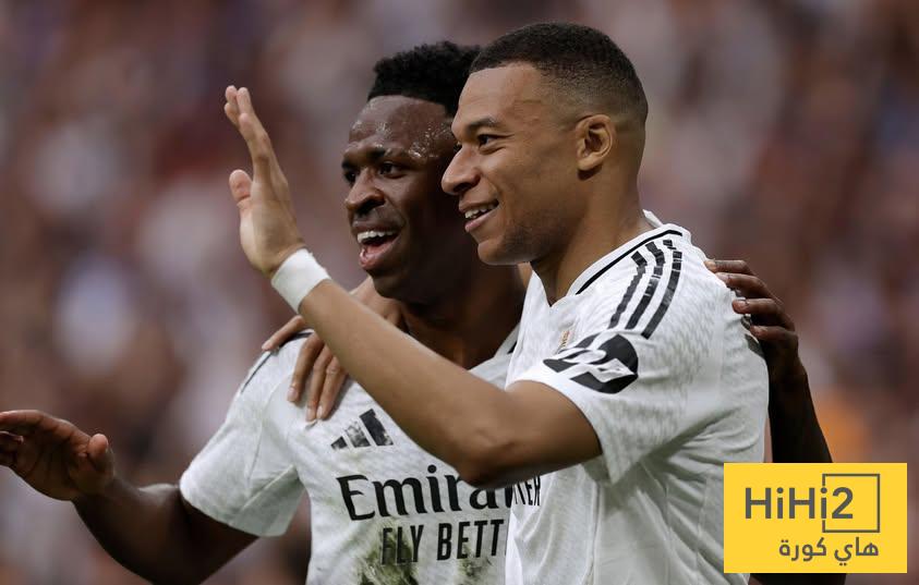 ريال مدريد أفضل بدون ثنائية فينيسيوس ومبابي