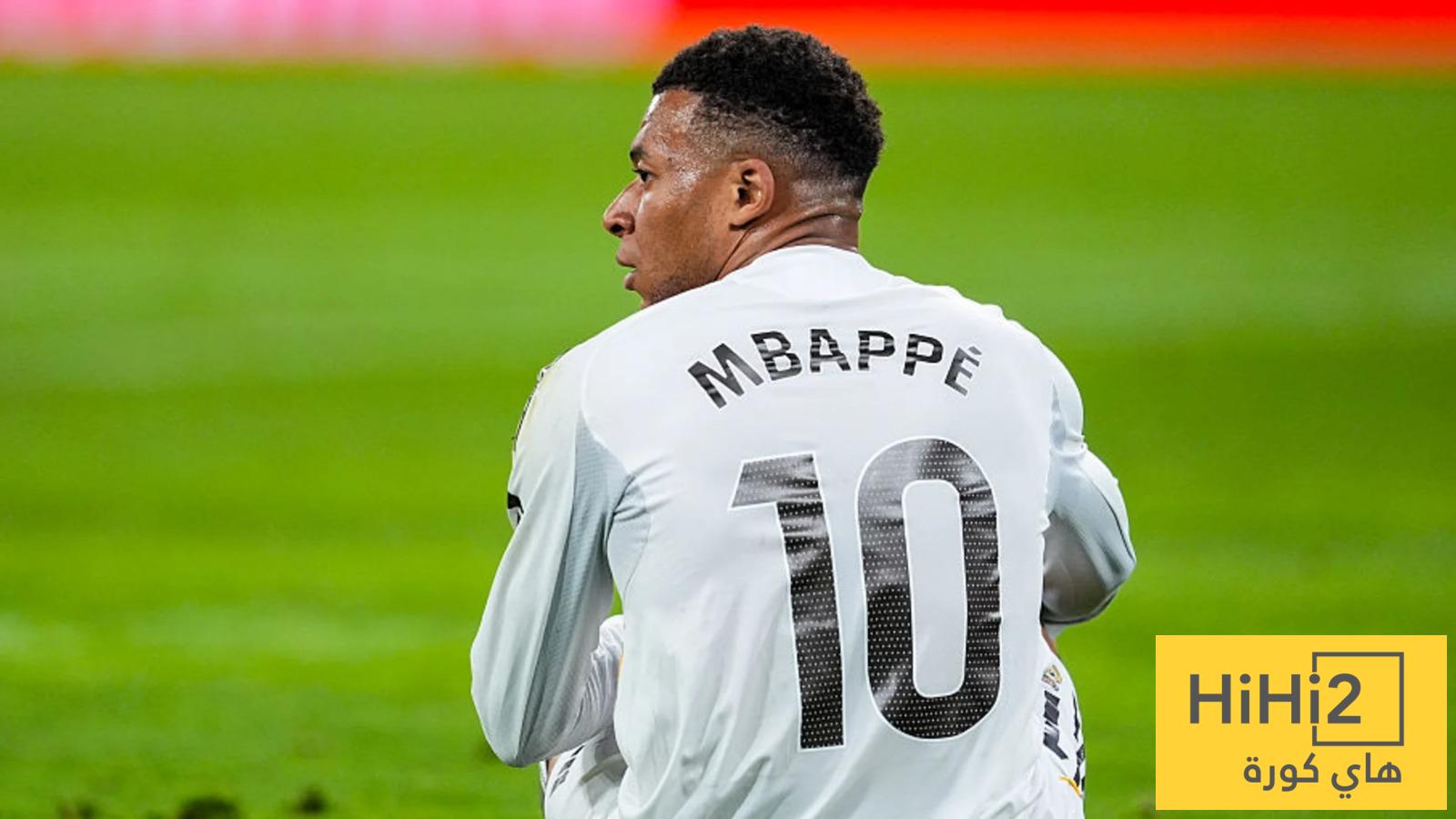 إصابة مبابي قد تنهي موسمه مع ريال مدريد..!