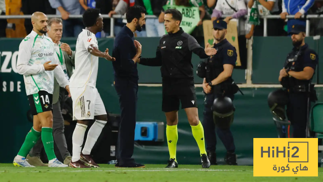 تقييم حكم مباراة ريال مدريد وبيتيس