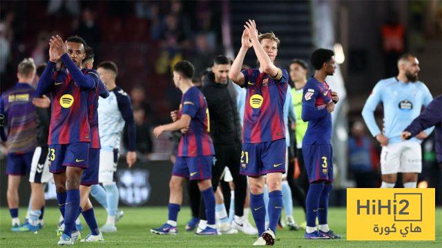 إنذار واحد يهدد ثنائي برشلونة بالغياب عن أوساسونا