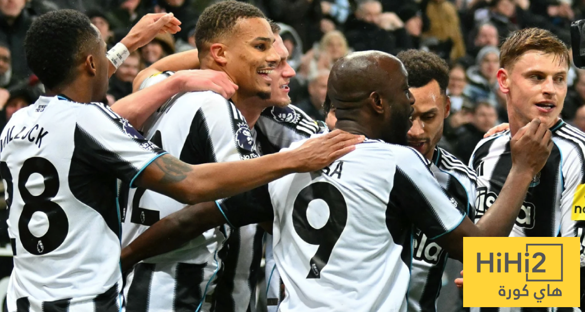 تشكيلة نيوكاسل يونايتد الرسمية ضد أرسنال في الدوري الإنجليزي