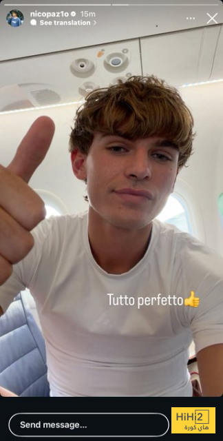 نيكو باز يطمئن الجماهير بعد اصابته 4 نيكو باز يطمئن الجماهير بعد اصابته 3