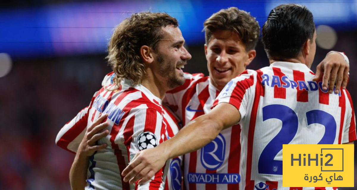 أتلتيكو مدريد بكامل نجومه أمام أرسنال أتلتيكو مدريد بكامل نجومه أمام أرسنال