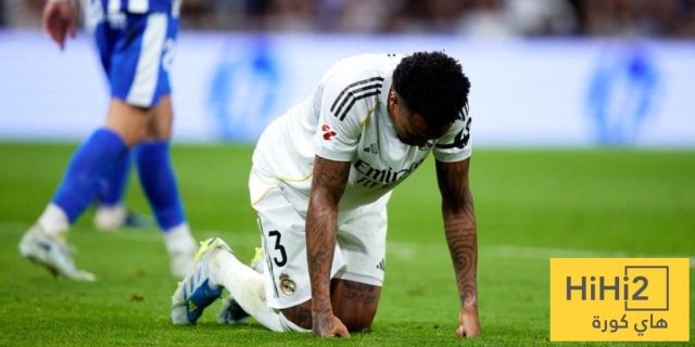إصابة إيدر ميليتاو تؤثر على خطط ريال مدريد الدفاعية