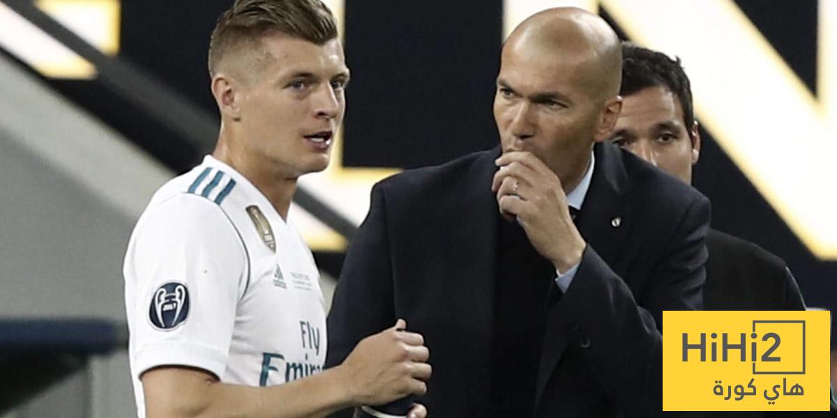توني كروس على خطى زيدان في ريال مدريد توني كروس على خطى زيدان في ريال مدريد