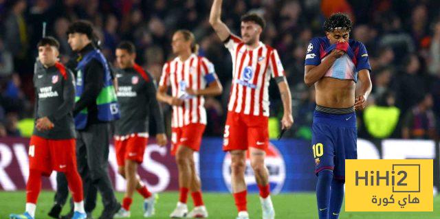 مباراة أتلتيكو وارسنال تؤكد .. برشلونة يعامل أسوأ معاملة من الحكام