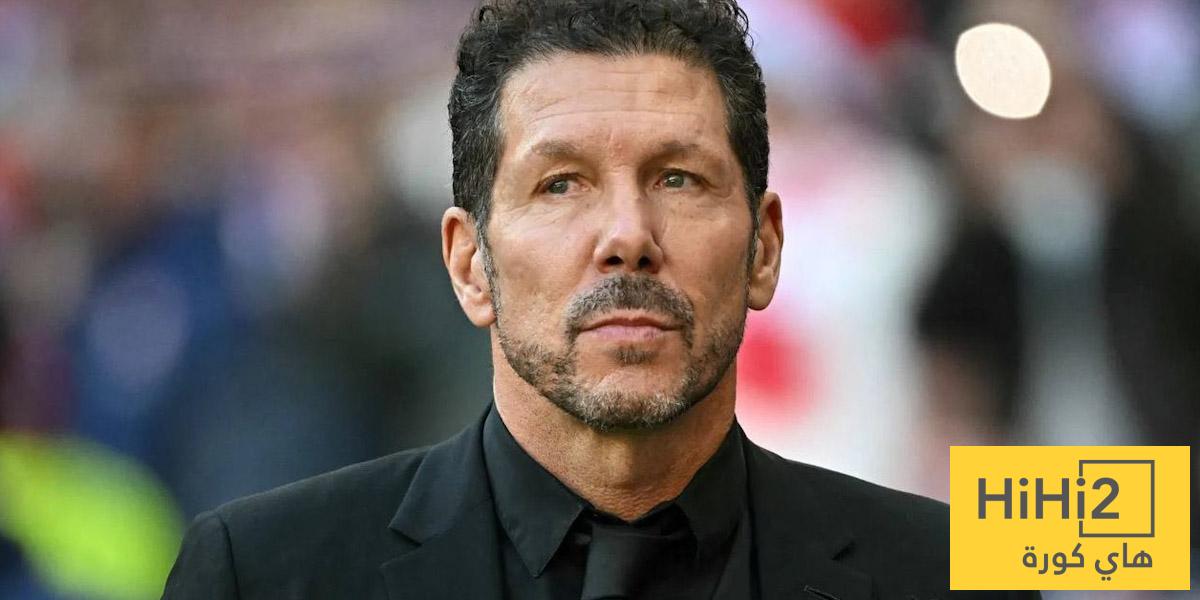 سيميوني يزف خبرًا سارًا لجماهير أتلتيكو مدريد