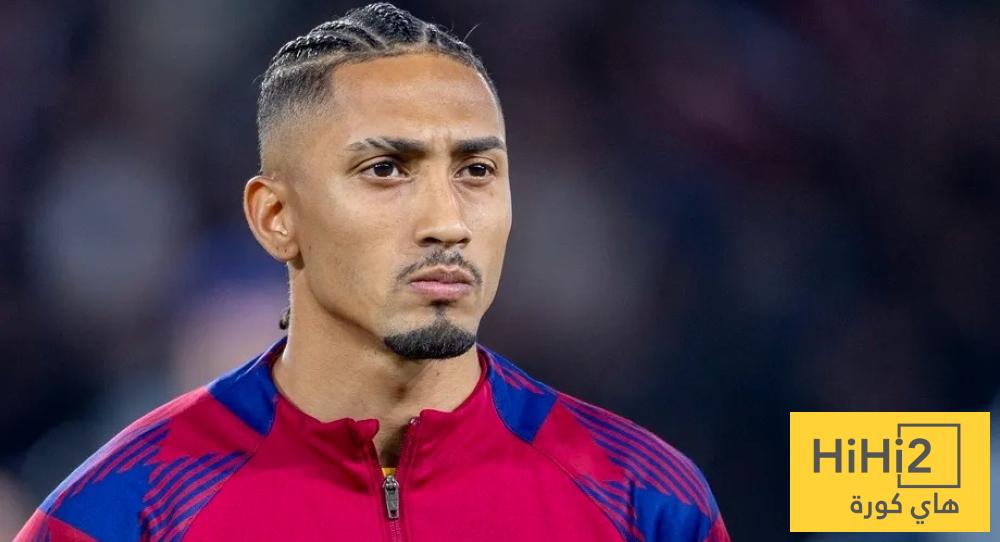 نصيحة برشلونة لـ رافينيا بعد عودته من الاصابة