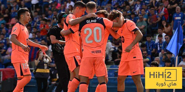 كم نقطة تفصل برشلونة عن التتويج بلقب الدوري الإسباني رسميًا ؟