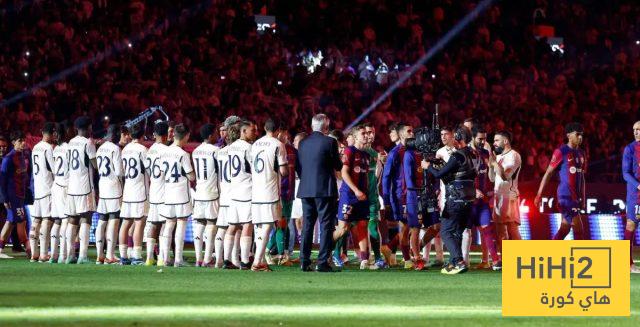 ريال مدريد يرفض اقامة ممر شرفي لبرشلونة