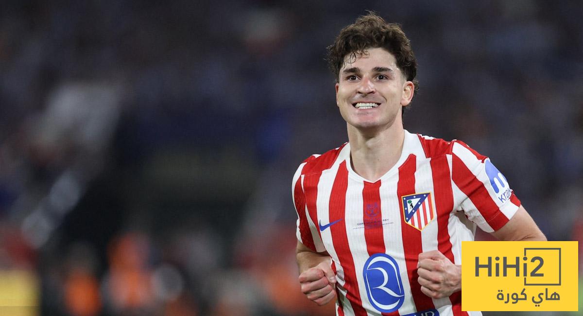 لعنة أتلتيكو مدريد تلاحق جوليان ألفاريز !