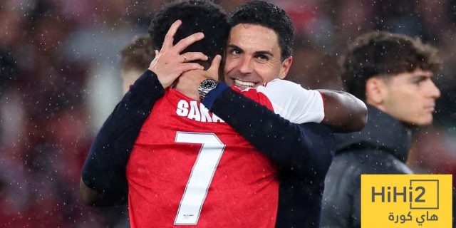 25 انتصار لأرتيتا في دوري أبطال أوروبا