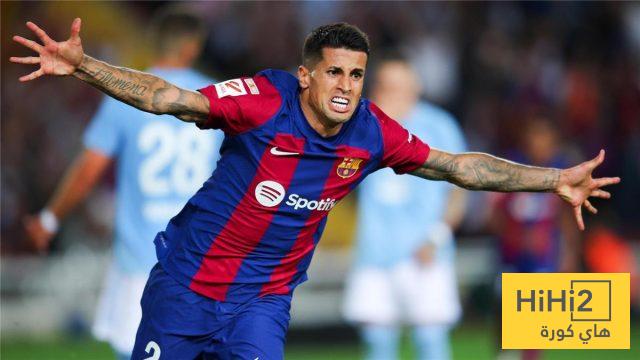 كانسيلو يقترب من إنجاز تاريخي غير مسبوق مع برشلونة