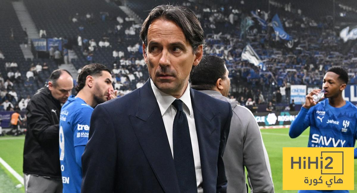 من يهاجم إنزاغي ويتجاهل اللاعبين يضر الهلال !