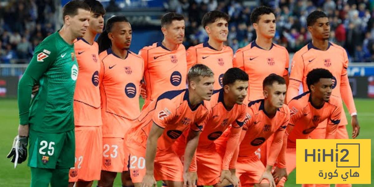 صورة .. ليفاندوفسكي يهدر الهدف الأول لبرشلونة بسبب الانانية