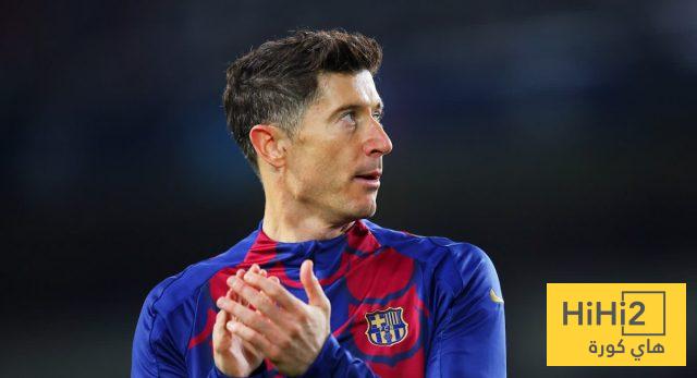 برشلونة يحدد بديل ليفاندوفسكي من الدوري الإنجليزي