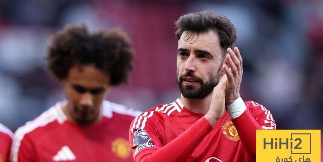 برونو فرنانديز لاعب الموسم في مانشستر يونايتد