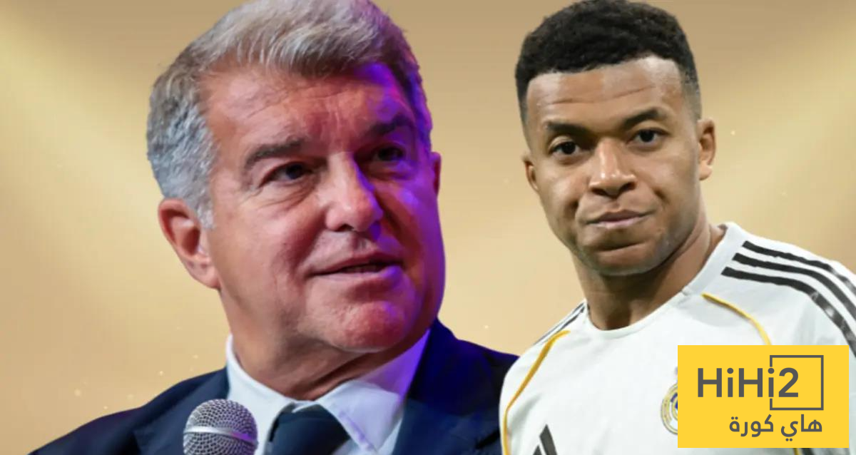 عندما حذر لابورتا ريال مدريد من أزمة مبابي مبكرًا