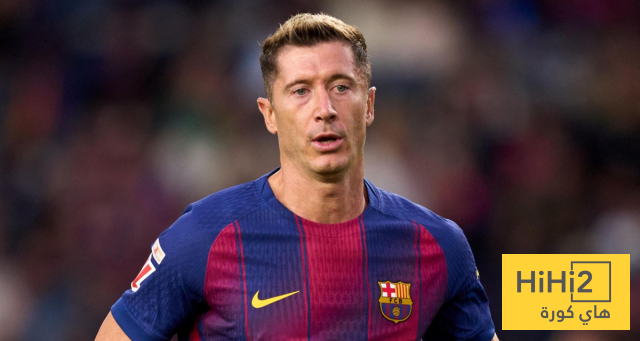أرقام روبرت ليفاندوفسكي مع برشلونة