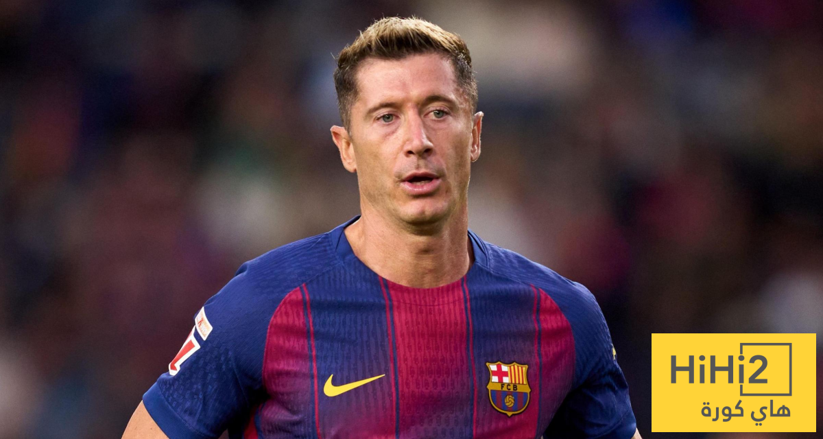 أرقام روبرت ليفاندوفسكي مع برشلونة