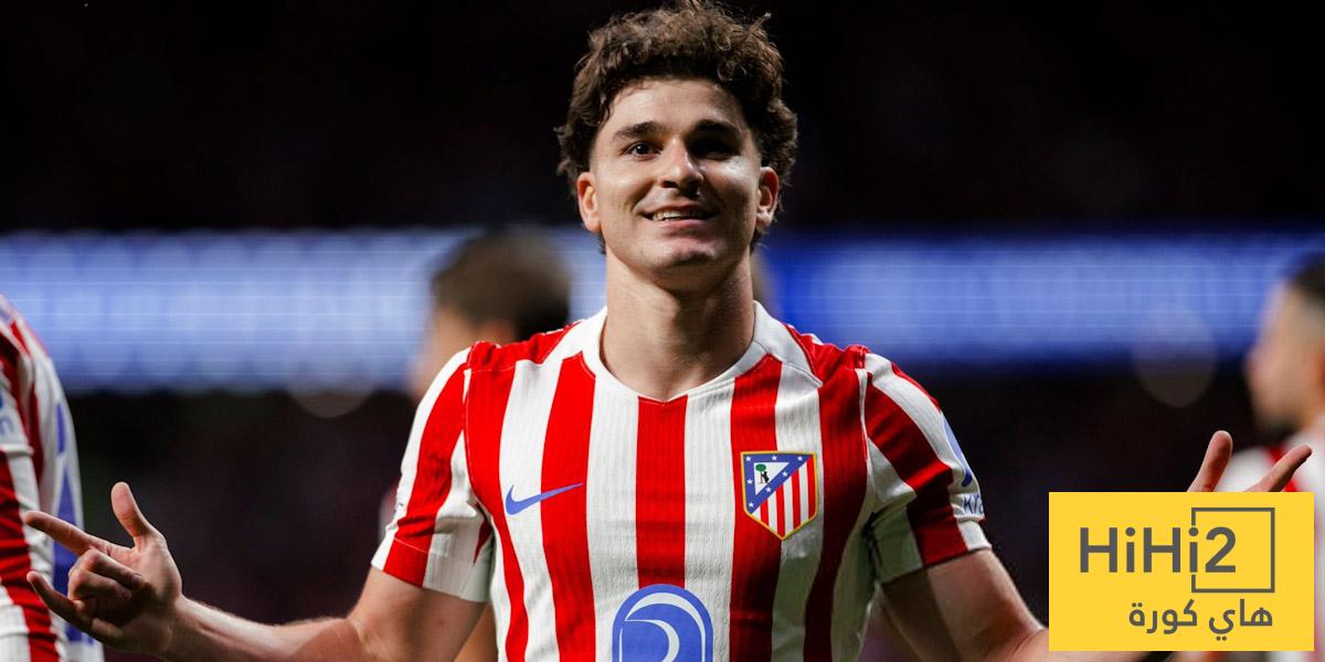 سيميوني يشترط الحصول على نجم برشلونة من أجل التخلي عن ألفاريز !
