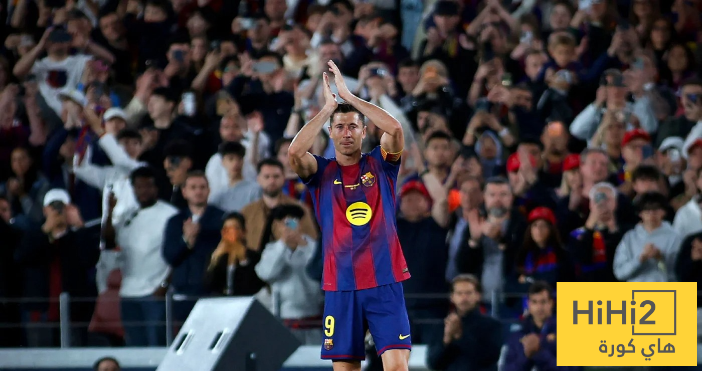 برشلونة يبحث عن بديل لليفاندوفسكي.. 4 أسماء على الطاولة
