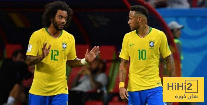 صور .. رد فعل مارسيلو على استدعاء نيمار لكأس العالم  