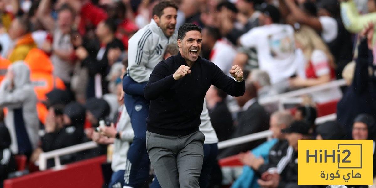 موقع الملاعب : أرتيتا لديه أعلى نسبة انتصارات في تاريخ أرسنال