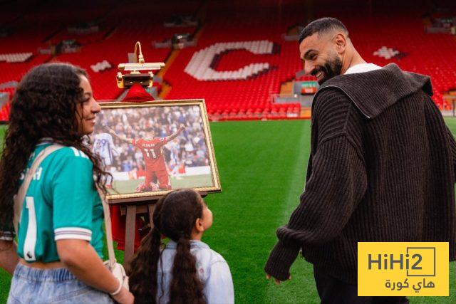 أنفيلد يستعد لوداع أسطورته.. محمد صلاح يظهر مع بناته قبل آخر مباراة بقميص ليفربول