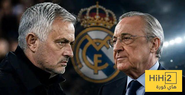 مستقبل مورينيو معلق بحسم مصير رئيس ريال مدريد
