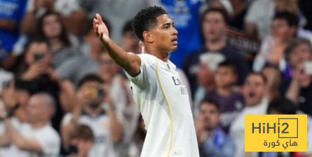 أرقام بيلينغهام منذ انضمامه الى ريال مدريد