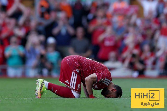 رقم قياسي جديد لمحمد صلاح مع ليفربول في ليلة الوداع