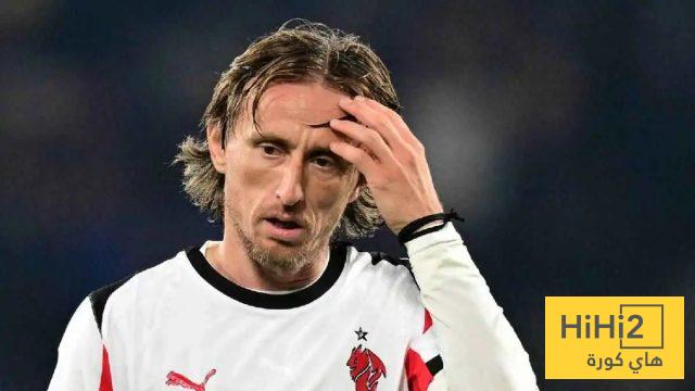 بعد صدمة ميلان.. مودريتش يقترب من قرار مصيري