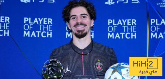 تصريحات فيتينيا بعد التتويج بلقب دوري الابطال