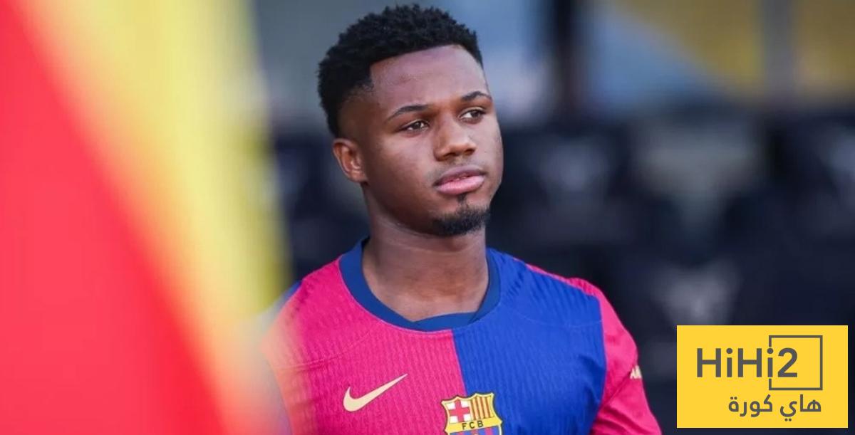 برشلونة يضمن حقه في أنسو فاتي
