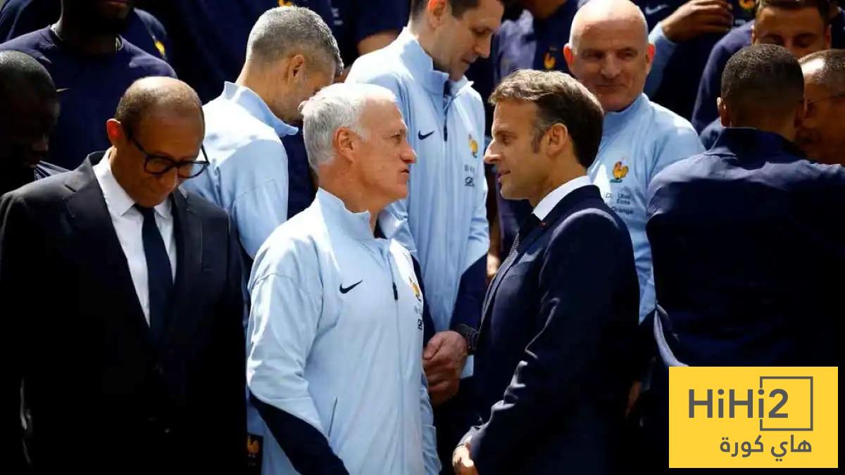 “الروح الفرنسية التي لا تستسلم”.. ماكرون يودع ديشامب برسالة مؤثرة