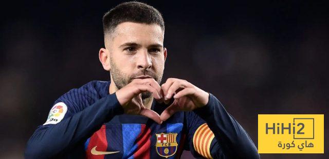ألبا يتحدث عن تخفيض راتبه مع برشلونة في جائحة كورونا