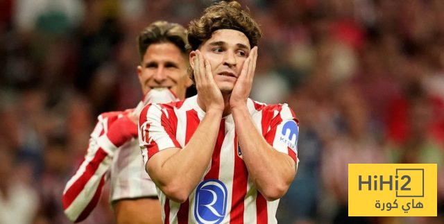 غضب وسوء معاملة .. سبب رغبة ألفاريز في الرحيل عن أتلتيكو مدريد