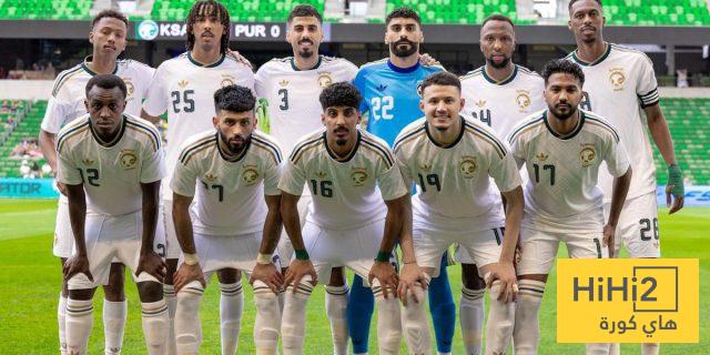 نهاية الشوط الأول بتقدم منتخب السعودية أمام بورتوريكو