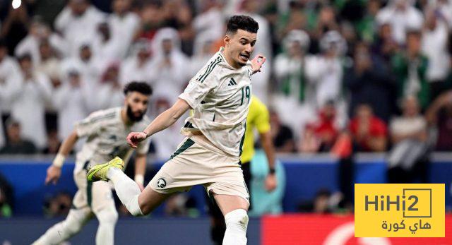 عبدالله الحمدان يسجل الهدف الثاني لمنتخب السعودية