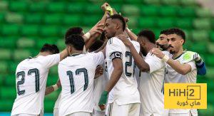 نهاية الشوط الأول بتقدم المنتخب السعودي على الإمارات 2-0